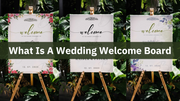 Wedding Welcome Board