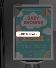 Baby Shower Frame