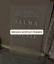 Nikkah Acrylic Thumb Board