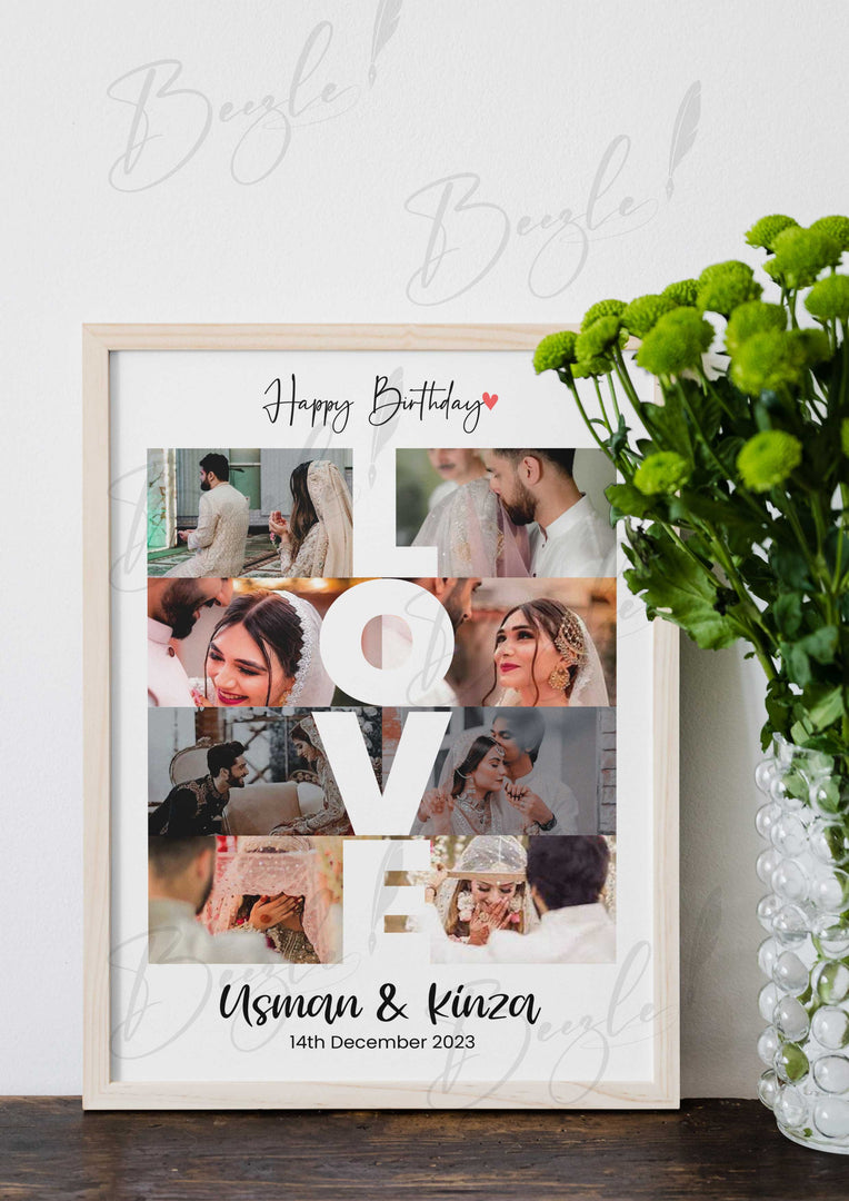 Happy Brithday Couple Frame | FFC-004