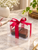 Load image into Gallery viewer, Brownie Gift Box with Ribbon Wrap | CB-002