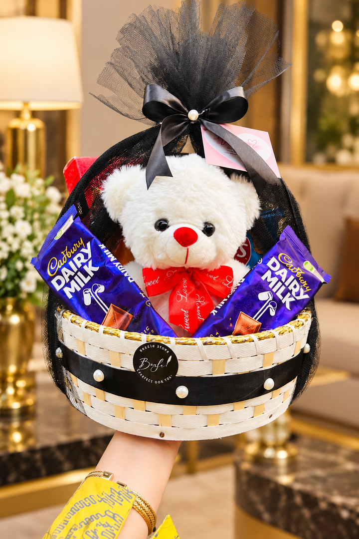 Teddy Choco Basket | GB-276