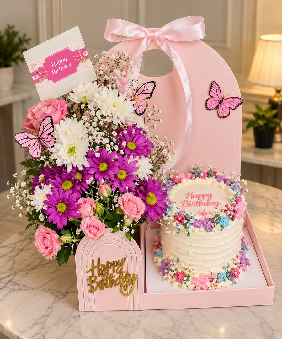 Blossoms Cake Delight | CB-042