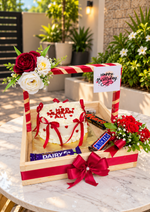 Load image into Gallery viewer, Cake Gift Tray with Chocolates | CBT-002