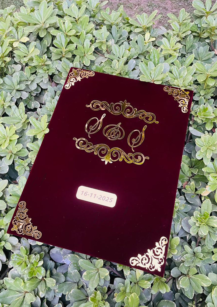 Majestic Record Nikah Booklet | NB-052