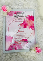 Load image into Gallery viewer, Customized Floral Nikah Certificate With Classic Print &amp; Three Flowers | FNC-005
