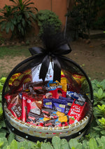 Load image into Gallery viewer, Snack &amp; Chocolate Gift Basket | GB-156
