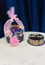 Load image into Gallery viewer, Fun Birthday Basket with Chocolates &amp; Cake | GDEL-069
