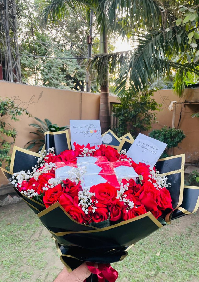 Red Bold Desire Bouquet | BCG-226