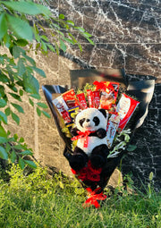 Adorable Panda & Chocolate Bouquet | BCG-089