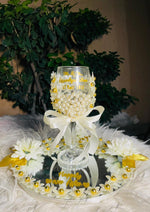 Load image into Gallery viewer, Forever Pearl Glass Mirror Set | DPG-012
