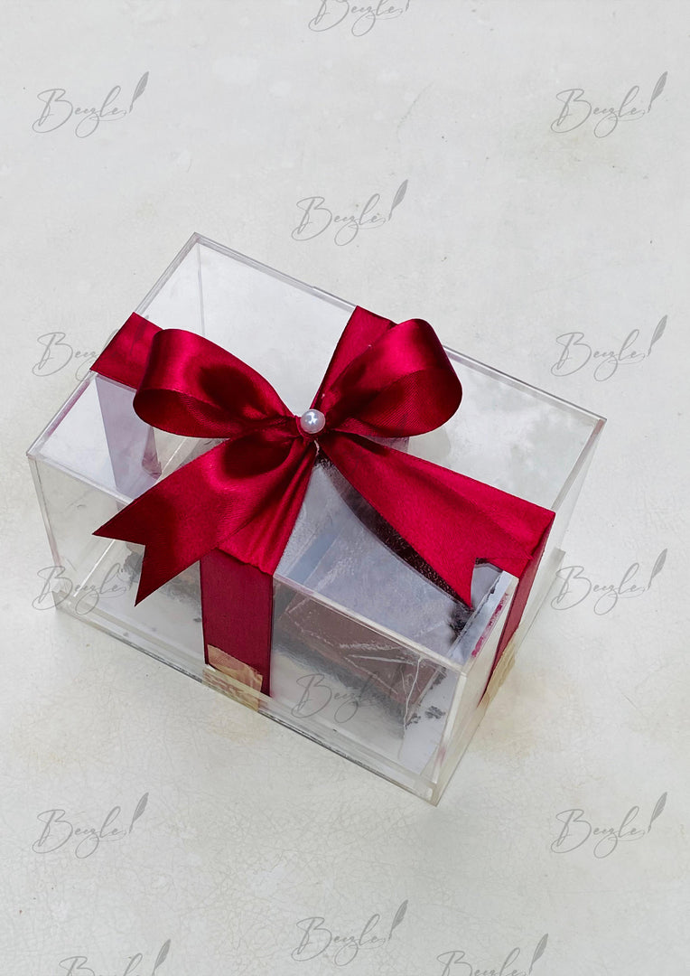 Brownie Gift Box with Ribbon Wrap | CB-002