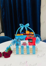Load image into Gallery viewer, Blue Snack Basket Gift | GB-167
