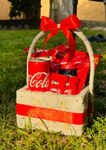 Load image into Gallery viewer, Mini Red Snack Basket | GB-109
