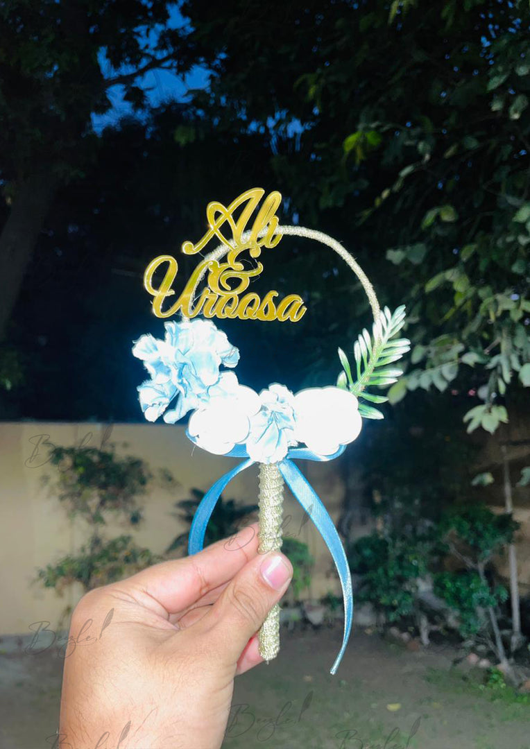 Blue Blossom Nikkah Pen | PEN-112