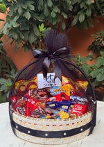 Load image into Gallery viewer, Snack &amp; Chocolate Gift Basket | GB-156
