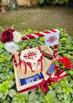 Load image into Gallery viewer, Cake Gift Tray with Chocolates | CBT-002
