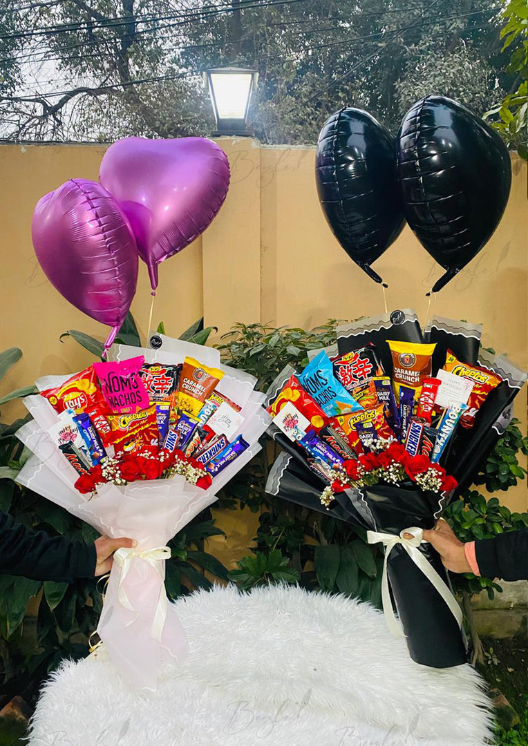 Snack Chocolate Bouquets Duo | GDEL-342