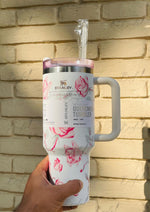 Load image into Gallery viewer, Floral Quencher Tumbler | TBR-005

