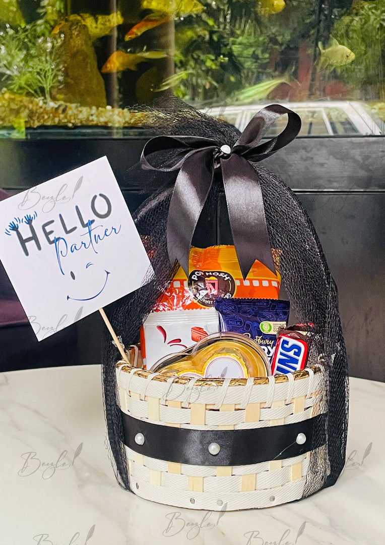 Luxury Black Pearl Gift Basket | GB-046