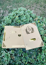 Load image into Gallery viewer, Ivory Nikah Booklet Set | BOX-027