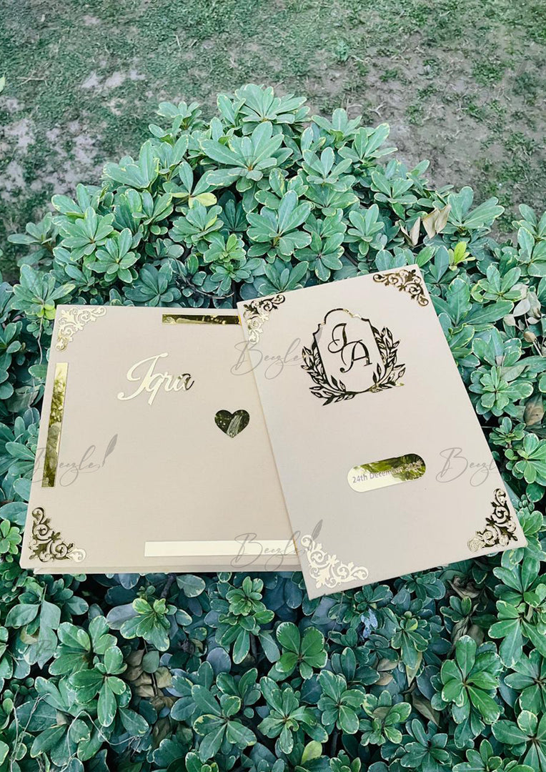 Ivory Nikah Booklet Set | BOX-027