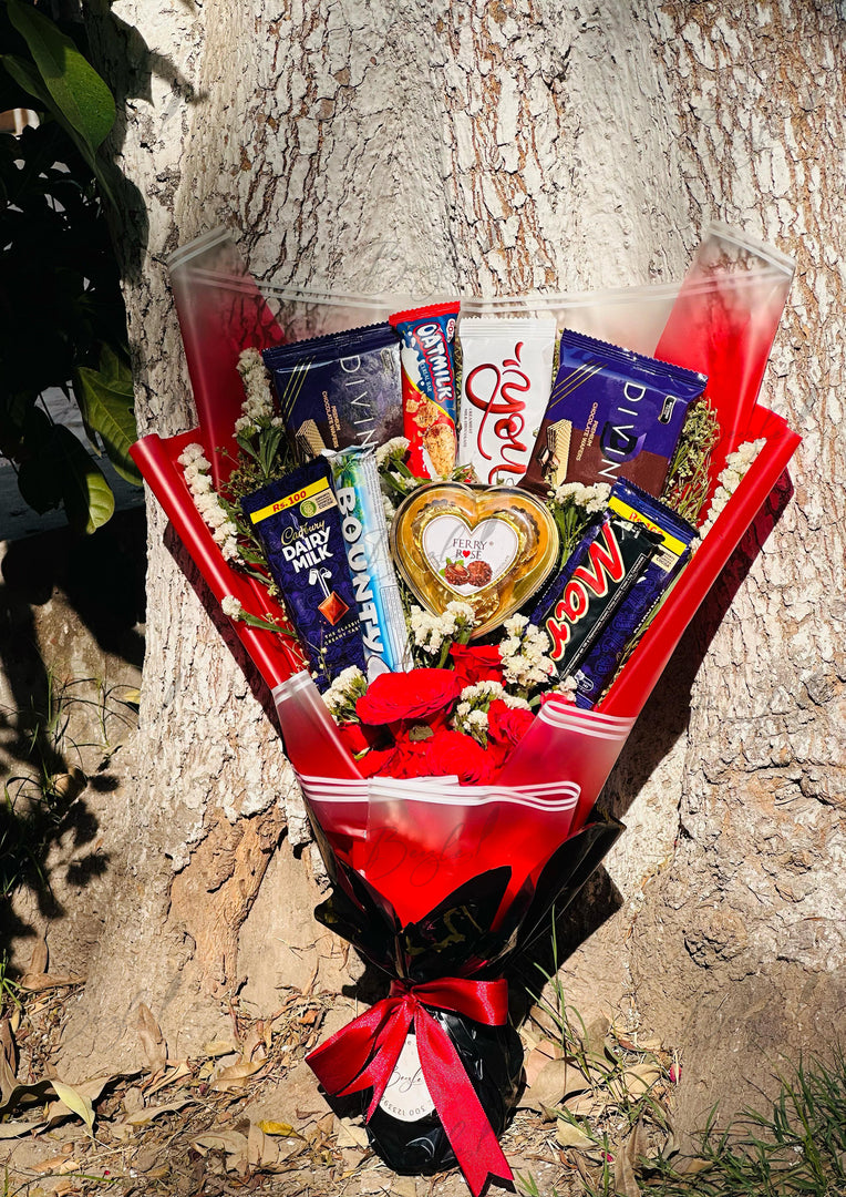 Valentine’s Day Romantic Chocolate Bouquet | BCG-055