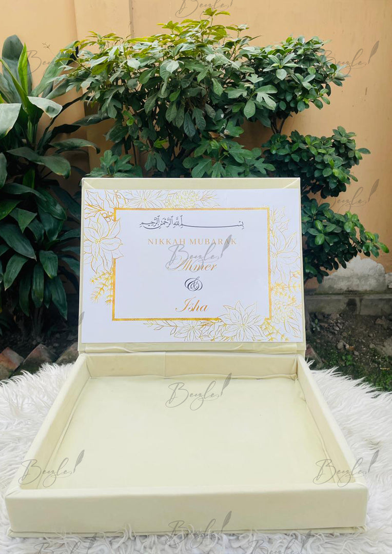 Ivory Wedding Keepsake | BOX-030