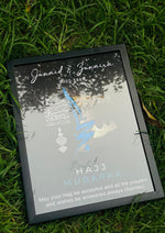 Load image into Gallery viewer, Personalised Hajj Mubarak Frame  | UJ-006
