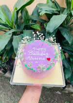 Load image into Gallery viewer, Sweet Lavender Birthday Cake | GC-127
