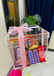 Transparent Assorted Chocolate Gift Box | GBO-091