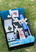 Load image into Gallery viewer, Luxury Blue Gift Box for Him | GBO-077
