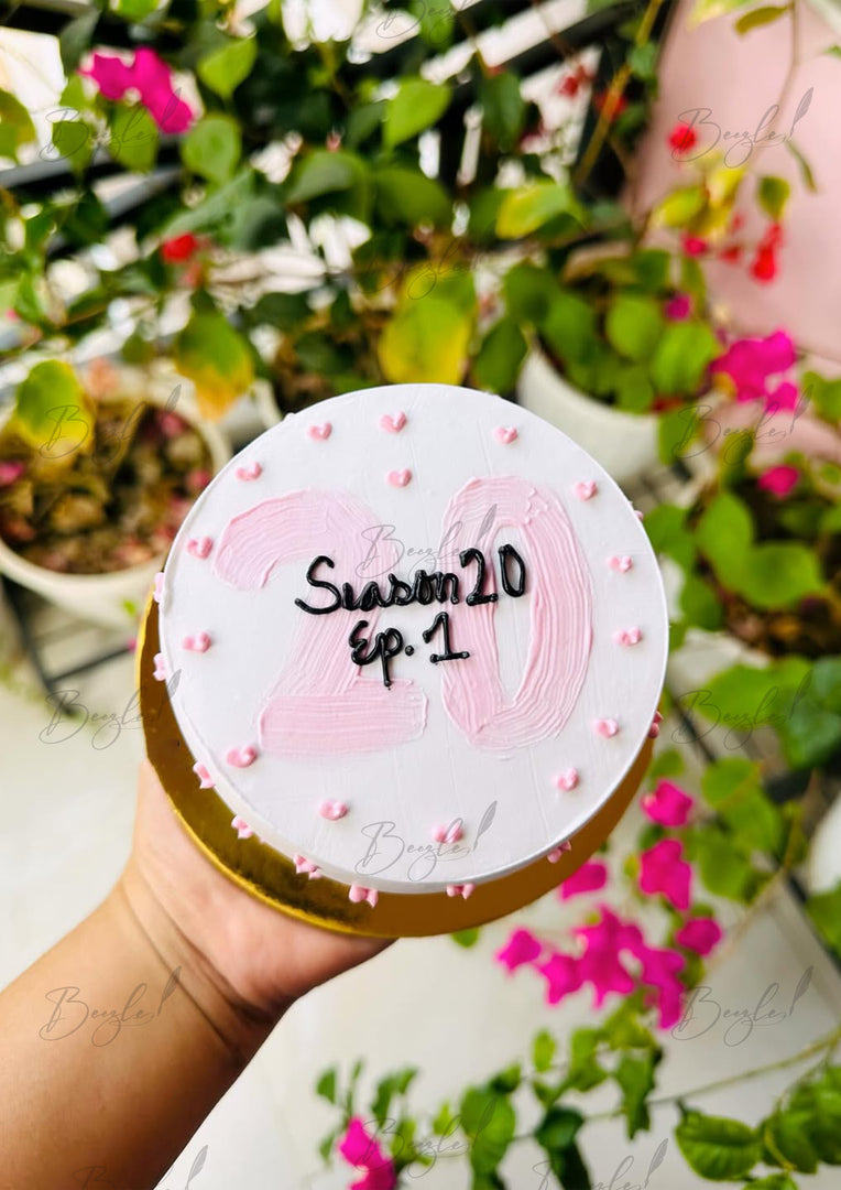 Sweet Script Cake | GC-158