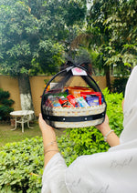 Load image into Gallery viewer, Luxury Chocolate Gift Basket with Handle Wrap  GB-158

