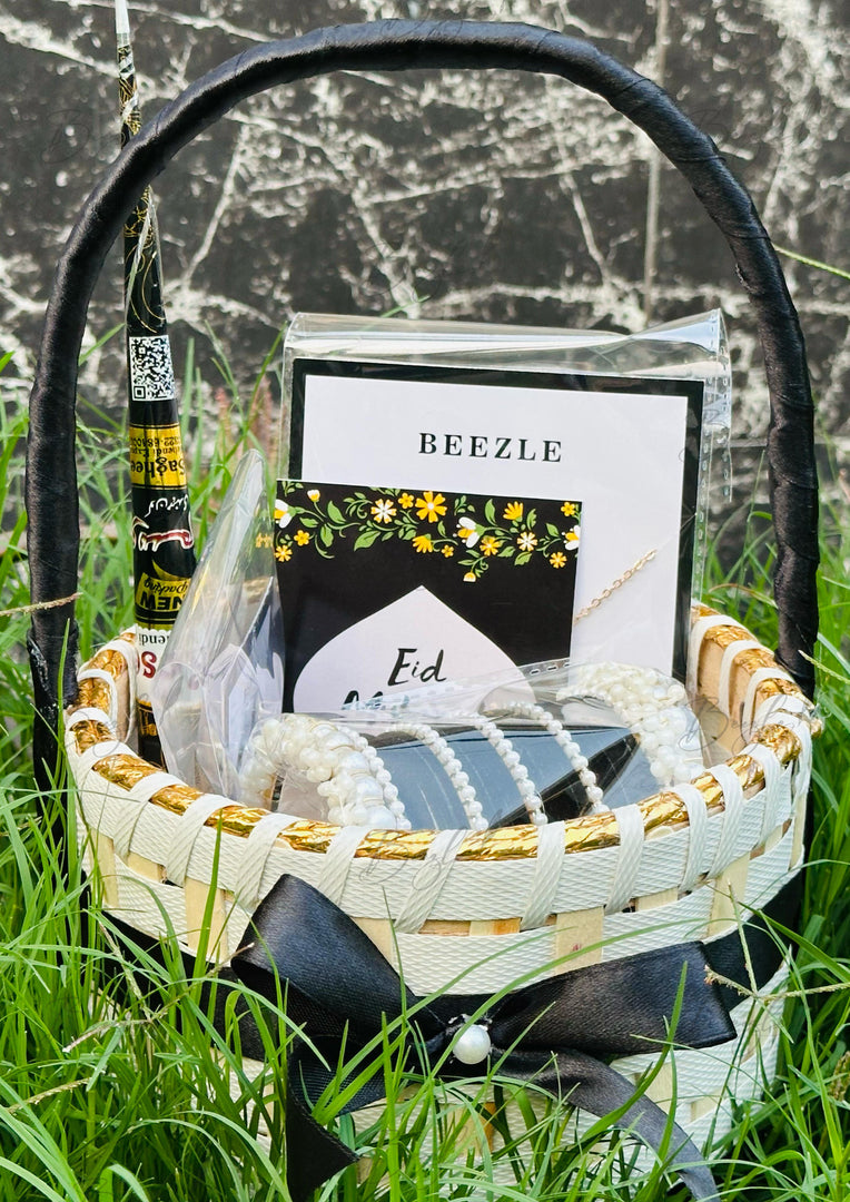 Beautiful Black Eid Gift Basket | GB-071