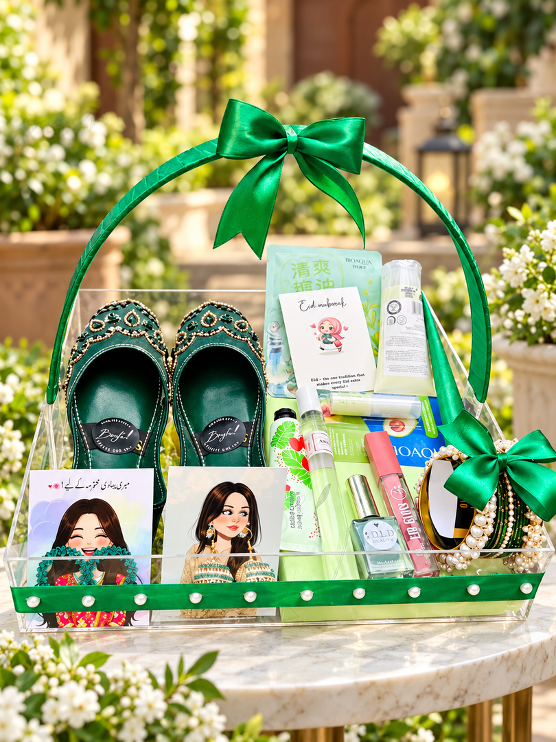 Green Glam Basket | GB-258