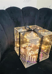 LED Box with Chocolate Cake | CB-009