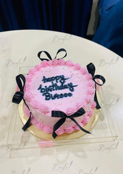 Pink Birthday Cake for Girls | GC-075