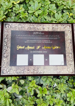 Load image into Gallery viewer, The Premium Three Side Nikkah Booklet With Attractive Design | NB-023