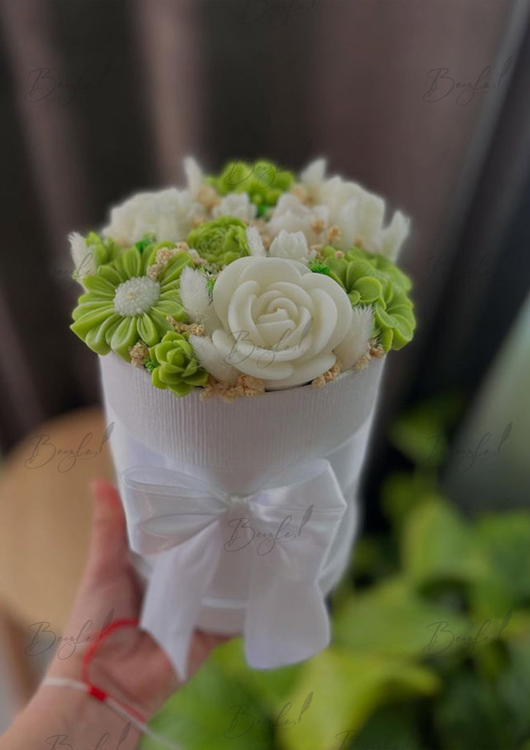 Candle Flower Bouquet Gift | SCDS-025