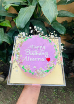Load image into Gallery viewer, Sweet Lavender Birthday Cake | GC-127
