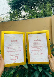 Dual Nikah Certificate Set | DEL-142