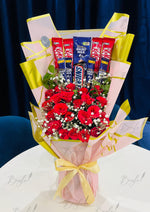 Load image into Gallery viewer, Choco Rose Bliss Bouquet | BCG-187
