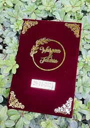 Elegant Nikah Certificate | NB-060