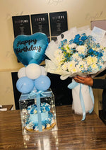 Load image into Gallery viewer, Blue Birthday Bloom Set | GDEL-351