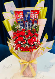 Choco Rose Bliss Bouquet | BCG-187