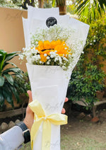 Load image into Gallery viewer, Sunflower &amp; Baby’s Breath Bouquet | BCG-163
