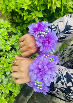 Load image into Gallery viewer, Purple Floral Gajray Set | GAY-012
