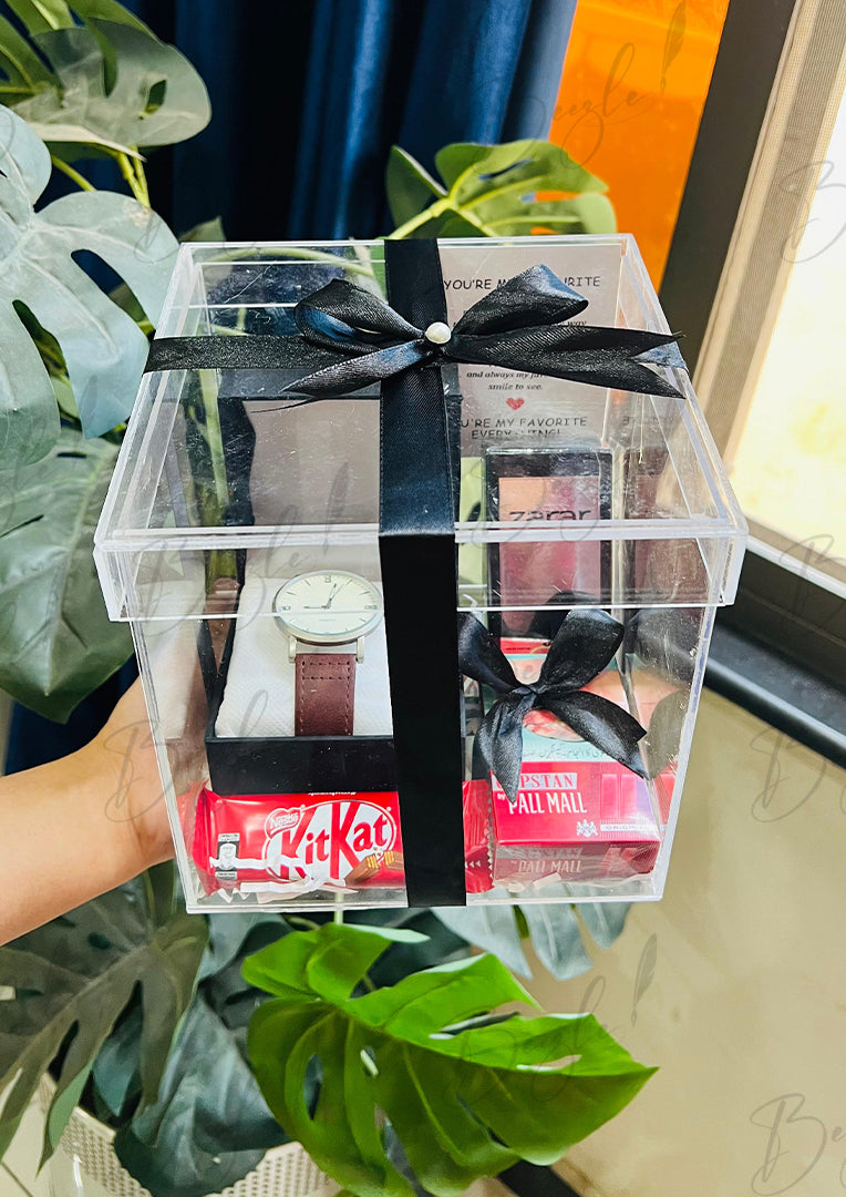 Gift Box for Him – Watch, Perfume & KitKat Treat | GBO-079