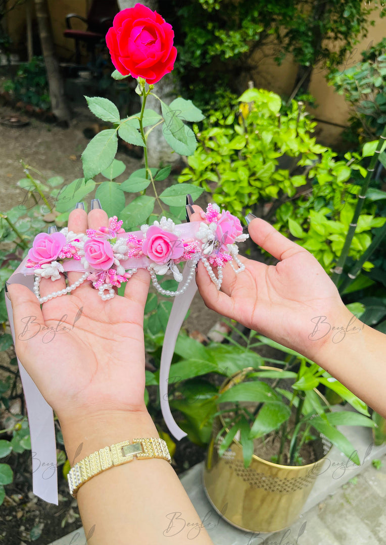 PInk Blush Pearl Neckpiece | ER-006